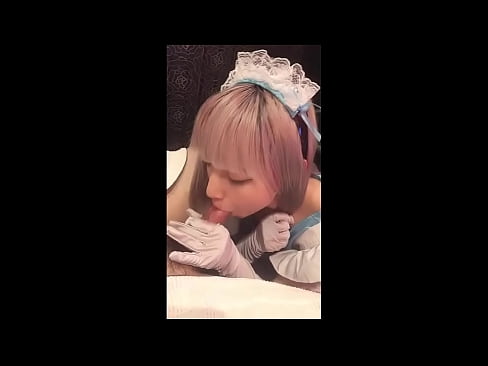 ❤️ Японский идол [mayuka], костюм французской горничной, часть 1, минет и дрочка с лосьоном Видео траха на нашем сайте pornsos-com.ru ️❤